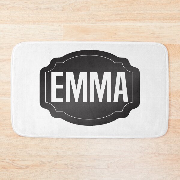 Artikelvorschau, EMMA Personalisierter Name Geburtstag Tag Familienname EMMA Mädchen Benutzerdefinierter Name Vorname Nachname entworfen und verkauft von HalloweenGift.