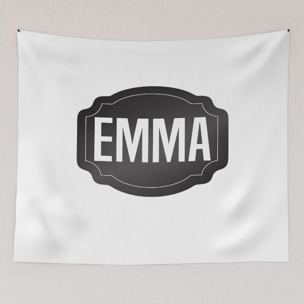 Item preview, EMMA Personalized Name Birthday Tag Family Name EMMA Girl Custom Name First Name Last Name  designed and sold by HalloweenGift.