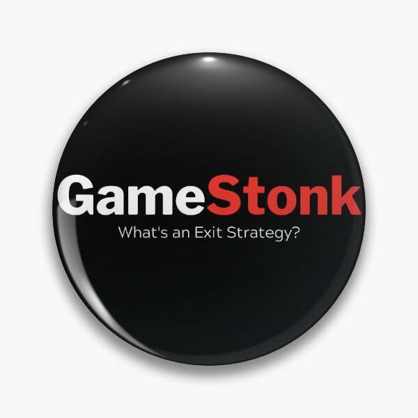 Item preview, Game Stonk meme - Roaring Kitty - Wallstreetbets Stocks - What's an Exit Strategy? designed and sold by MillennialMemer.