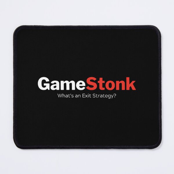 Item preview, Game Stonk meme - Roaring Kitty - Wallstreetbets Stocks - What's an Exit Strategy? designed and sold by MillennialMemer.