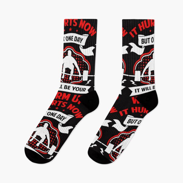Item preview, It Hurst Now But One Day Gym Wear designed and sold by netdota.