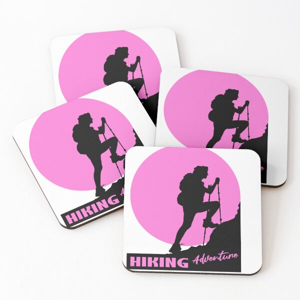 Item preview, Let's Go It's Hiking Adventure Pink Design designed and sold by TimTim-Design.