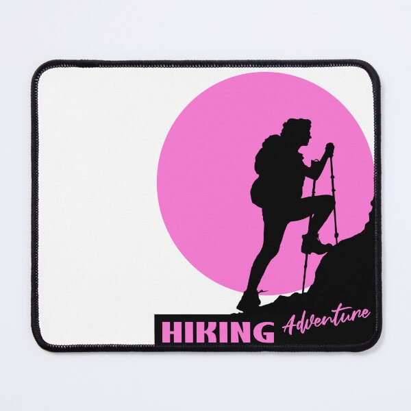 Item preview, Let's Go It's Hiking Adventure Pink Design designed and sold by TimTim-Design.