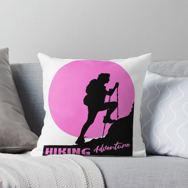 Item preview, Let's Go It's Hiking Adventure Pink Design designed and sold by TimTim-Design.