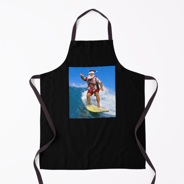 Item preview, Santa on a surfboard designed and sold by designmetaspace.