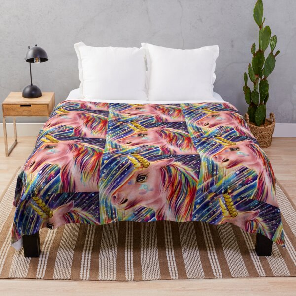 Item preview, A psychedelic unicorn in outer space . designed and sold by deville13.