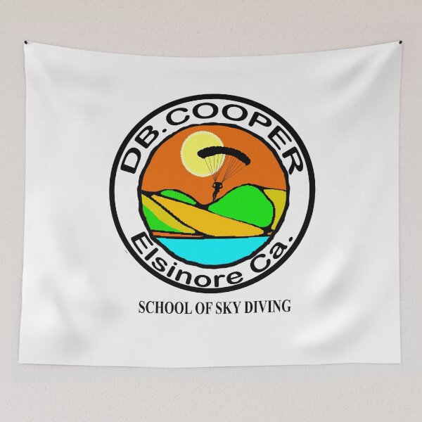Item preview, DB. COOPER SCHOOL OF SKYDIVING designed and sold by ArtbyLeclerc.
