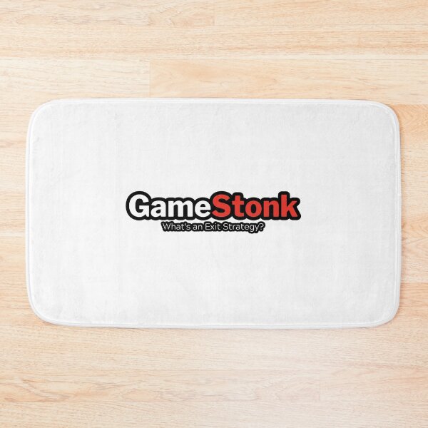Item preview, Game Stonk meme - Roaring Kitty - Wallstreetbets Stocks - What's an Exit Strategy? (white) designed and sold by MillennialMemer.