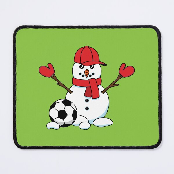 Item preview, Funny Snowman with Soccer Ball designed and sold by BirdAtWork.