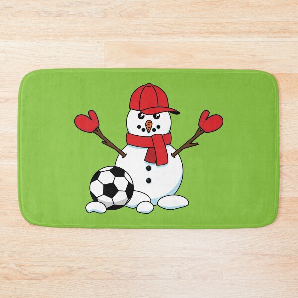 Item preview, Funny Snowman with Soccer Ball designed and sold by BirdAtWork.