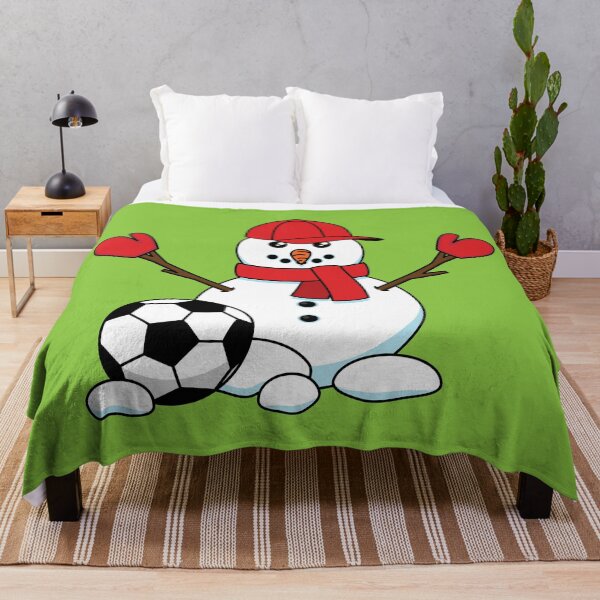 Item preview, Funny Snowman with Soccer Ball designed and sold by BirdAtWork.