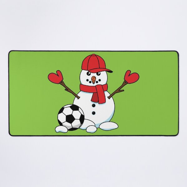 Item preview, Funny Snowman with Soccer Ball designed and sold by BirdAtWork.