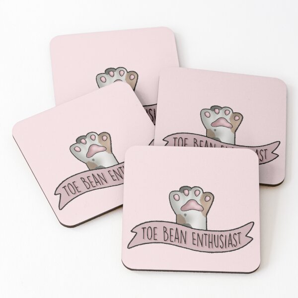 Item preview, Toe Bean Enthusiast Muted Calico With Pink Pea Toes designed and sold by Zephyr-Studio.