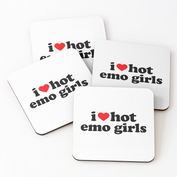 Item preview, I Love Hot Emo Girls Y2K Aesthetic Alt Punk Metal I Heart designed and sold by SW-Boutique.