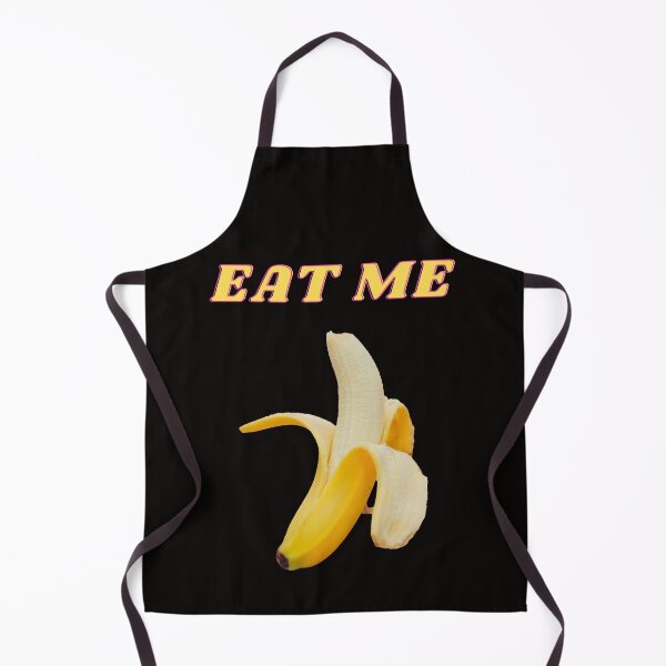 Item preview, Real like banana with text Eat Me on a transparent background. designed and sold by BumbleVee ☀️.