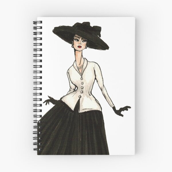 Item preview, Vintage Paris Bar Suit New Look Fashion Illustration designed and sold by Alex Newton.