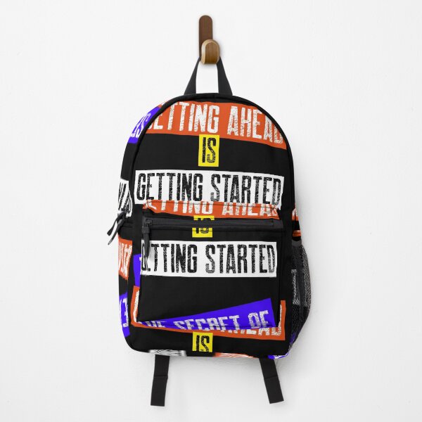 Item preview, The Secret of Getting Ahead is Getting Started - Inspirational Quotes designed and sold by theredsharp.