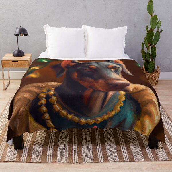 Item preview, Cute Dobermann Drawing designed and sold by WeHeartAnimals.