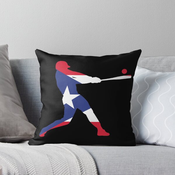 Item preview, Puerto Rico Flag Baseball Player Home Run designed and sold by everydayjane.