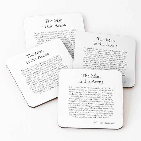Item preview, The Man in the Arena designed and sold by franklinprintco.