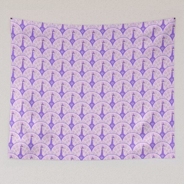 Item preview, 1920s peacock flappers pink and purple  designed and sold by QuirkyCraftz.