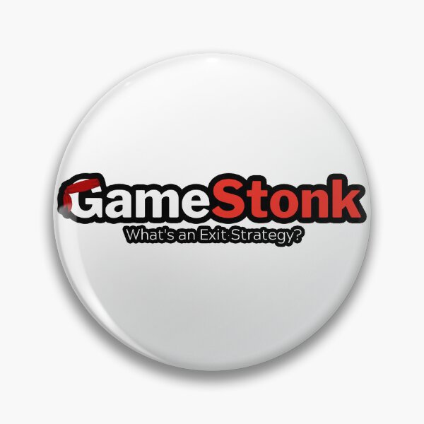 Item preview, Game Stonk meme - Roaring Kitty - Wallstreetbets Stocks - What's an Exit Strategy? (bandana, white) designed and sold by MillennialMemer.