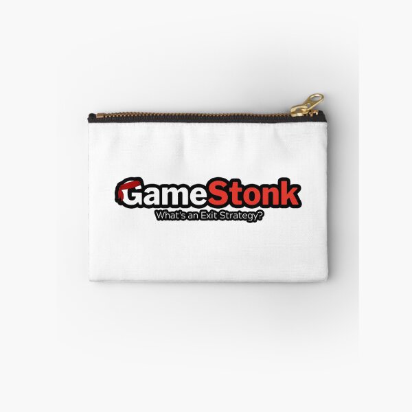 Item preview, Game Stonk meme - Roaring Kitty - Wallstreetbets Stocks - What's an Exit Strategy? (bandana, white) designed and sold by MillennialMemer.
