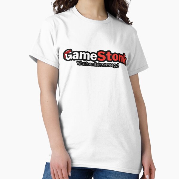 Item preview, Game Stonk meme - Roaring Kitty - Wallstreetbets Stocks - What's an Exit Strategy? (bandana, white) designed and sold by MillennialMemer.
