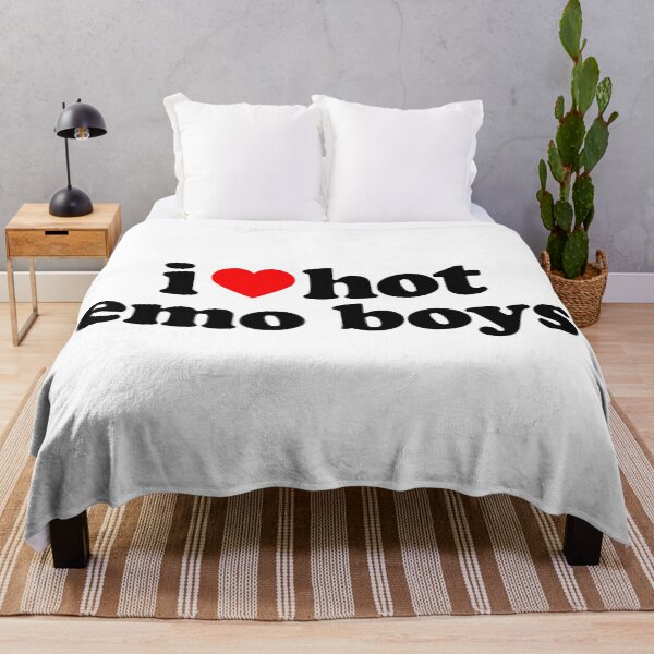 Item preview, I Love Hot Emo Boys Y2K Aesthetic Alt Punk Metal I Heart designed and sold by SW-Boutique.
