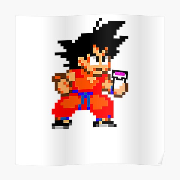 Goku Lean Poster By Ninino Redbubble