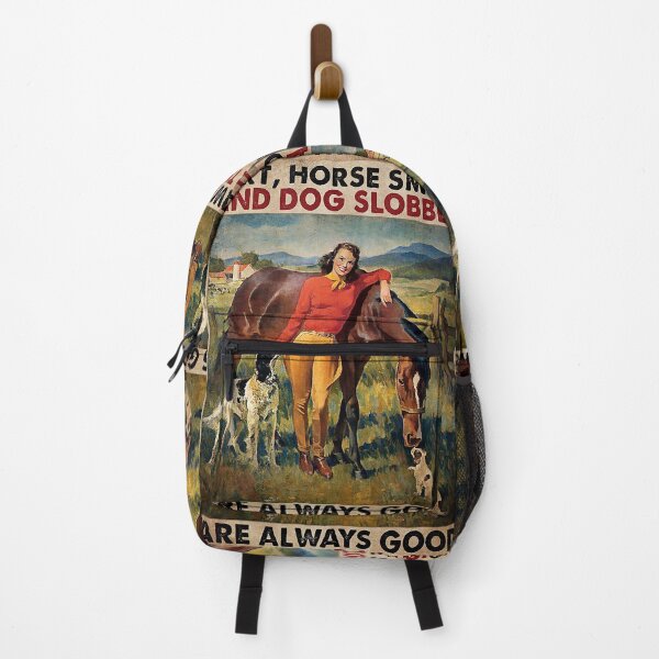 Item preview, Dirt Horse Smell And Dog Slobber Are Always Good For The Soul Woman Loves Horse And Dogs   designed and sold by SameeraDammeyer.