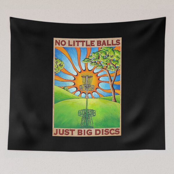 Item preview, DISC GOLF No Little Balls just big discs designed and sold by ALISONABBOTTAU.