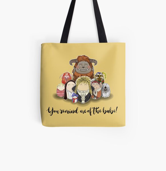 80er Film Allover-Print Tote Bag
