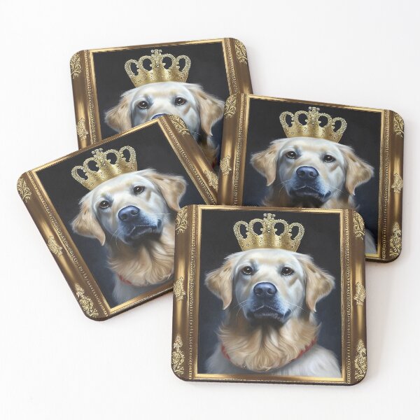 Item preview, Dog Kings Collection: Golden Retriever designed and sold by ai-miilk.