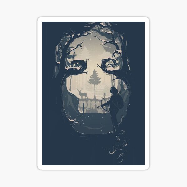 "The Last Of Us" Sticker for Sale by poliitanoo | Redbubble