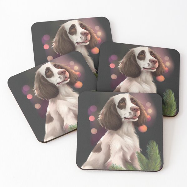 Item preview, Cute English Springer Spaniel Drawing designed and sold by WeHeartAnimals.