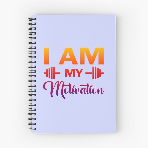 Item preview, I Am My Motivation  (gym lovers design and weight lifting gift, weight lifters gift designed and sold by CristalleLisa.