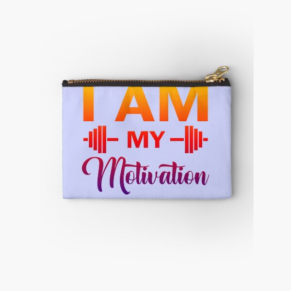 Item preview, I Am My Motivation  (gym lovers design and weight lifting gift, weight lifters gift designed and sold by CristalleLisa.