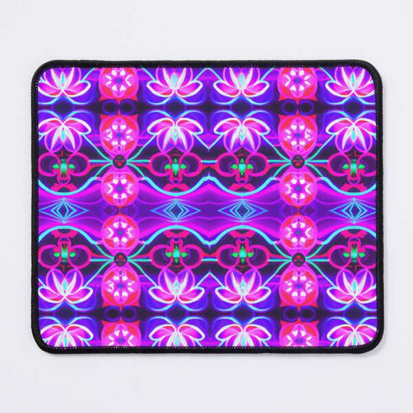 Item preview, Neon Lotus Flower Pattern designed and sold by ZenEverAI.