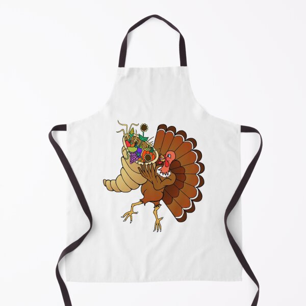 Item preview, Turkey with Cornucopia Harvest Bouquet designed and sold by DanteBarreto.