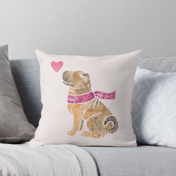Item preview, Watercolour Shar Pei designed and sold by animalartbyjess.