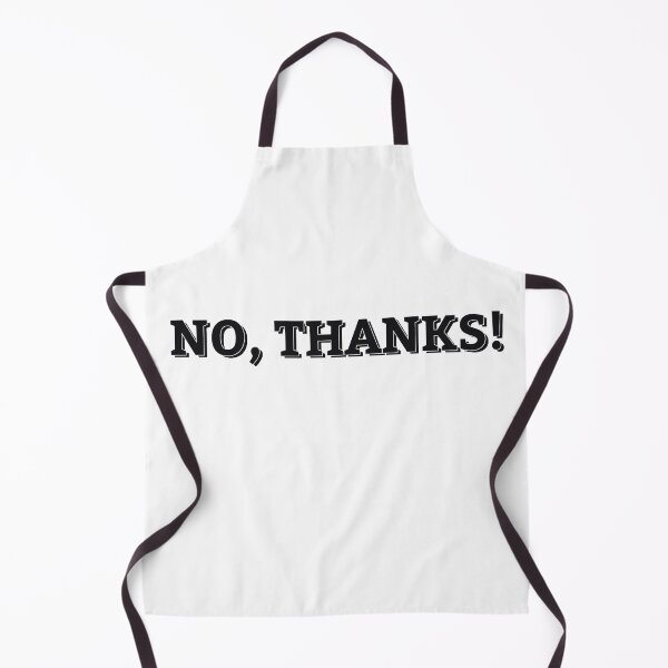 Item preview, NO, THANKS! designed and sold by ZalynsGraphic.