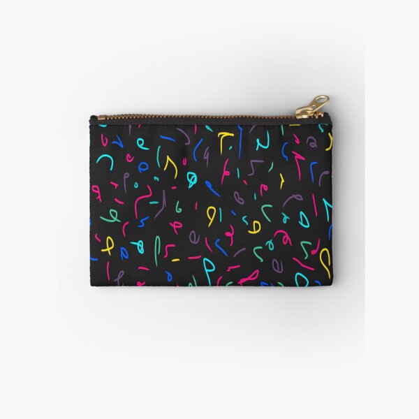 Item preview, Funky Neon Bright Marks on Black designed and sold by DanielleGensler.