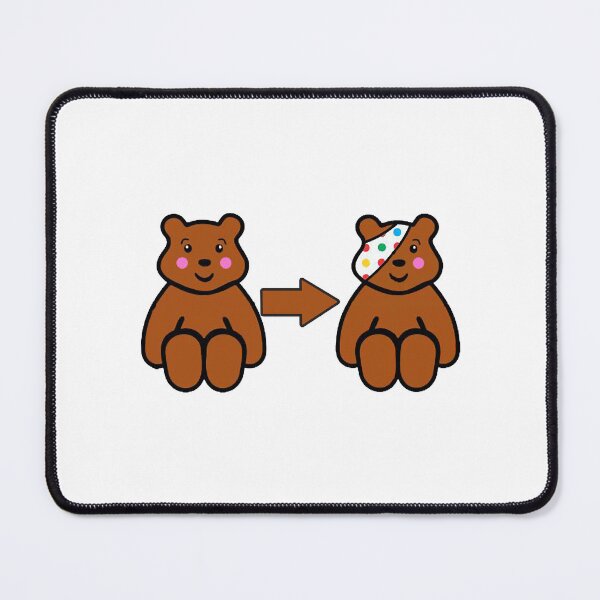 Item preview, Children in Need Pudsey Bear - Pudsey Bear 2022 - Blush Bear - Pudsey Bear - Children In Need - Puds designed and sold by TrendySpotlight.