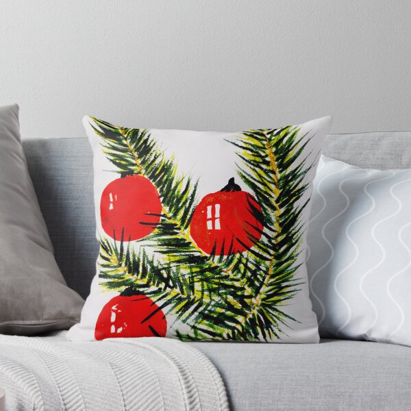 Item preview, Ilustración de Navidad, verde rojo, siempre verde. designed and sold by Myartspace.