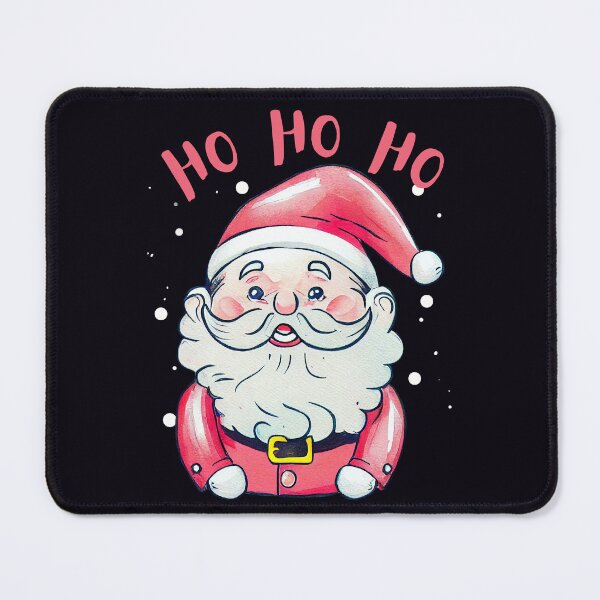Item preview, Vintage Pink Santa and Snow, Cute Christmas Festive Fun designed and sold by madtoyman.