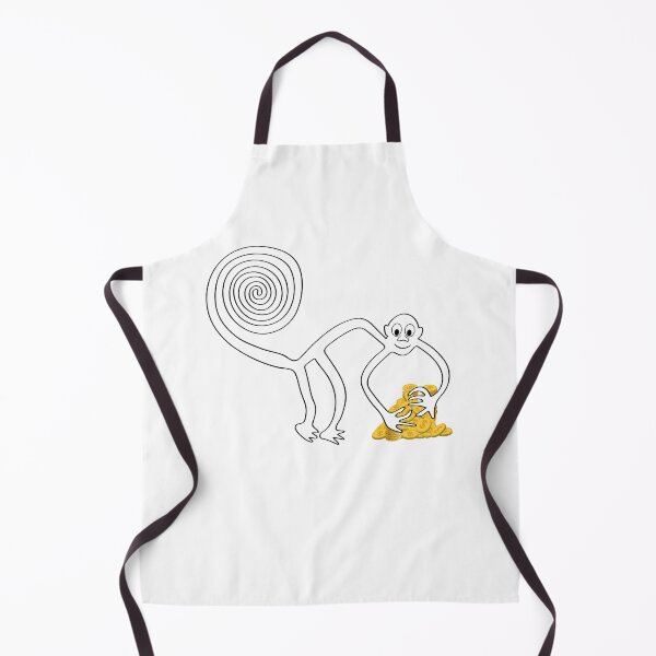 Item preview, Monkey with a pile of golden coins designed and sold by siloto.