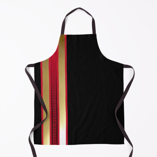 Artikelvorschau, Griechischer Schlüssel mit rotem Gold und schwarzem Streifen entworfen und verkauft von Yiorgos Designs.