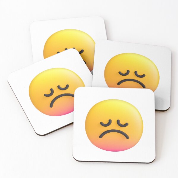 Item preview, Disppointed Face Emoji designed and sold by YouBeeVintage.