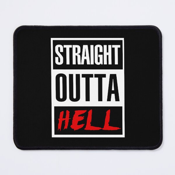 Item preview, Straight Outta Hell designed and sold by LaAngol.
